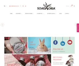Soaphoria.sk(Prírodná a organická kozmetika priamo zo Slovenska) Screenshot