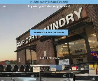 Soapopry.com(Coin Laundromat in Nashville TN) Screenshot