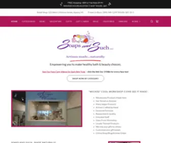 Soapsandsuchalpena.com(Bath and Beauty Products) Screenshot