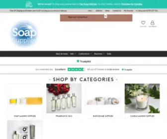 Soapsupplier.co.uk(Soap Supplier) Screenshot