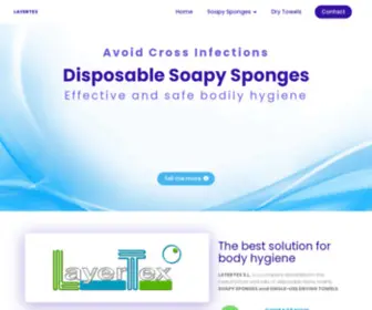 Soapysponges.com(Layertex) Screenshot
