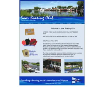 Soarboatingclub.co.uk(Soar Boating Club) Screenshot