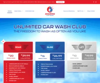 Soaringcarwash.com(Soaring Car Wash) Screenshot