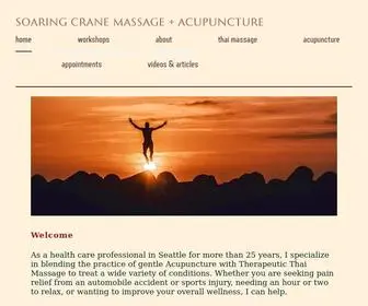 Soaringcranemassage.com(Soaring Crane Massage) Screenshot