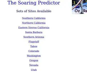 Soaringpredictor.info(The Soaring Predictor) Screenshot