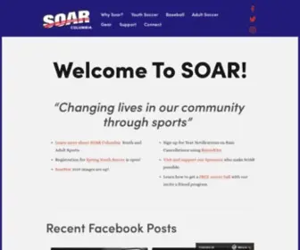 Soarleagues.com(SOAR Columbia) Screenshot