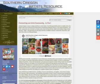 Soartists.com(Southern Oregon Artists Resource) Screenshot