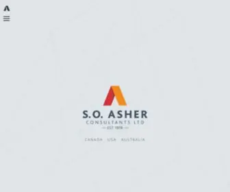 Soasher.com(Asher Consultants LTD) Screenshot