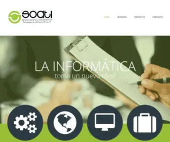 Soati.mx(Servicios Operación y Administración de Tecnologías de Información) Screenshot