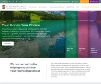Soawealth.com(Seasons of Advice Seasons of Advice) Screenshot
