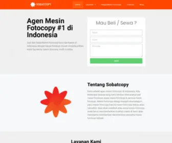 Sobatcopy.com(Agen Mesin Fotocopy Baru & Fotokopi Bekas di indonesia) Screenshot