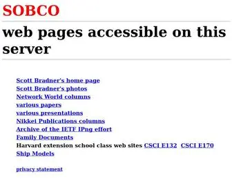 Sobco.com(SOBCO server) Screenshot