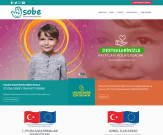 Sobe.org.tr(Selçuklu Otizmli Bireyler Eğitim Vakfı) Screenshot