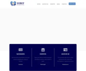 Sobef.com.br(Sociedade Brasileira de Enfermagem Forense) Screenshot