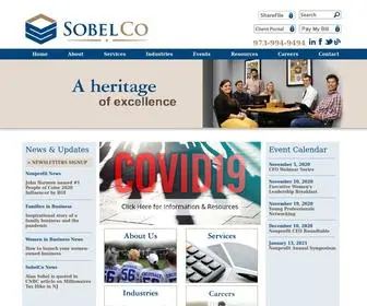 Sobelcollc.com(NJ Public Accounting & Consulting Firm) Screenshot