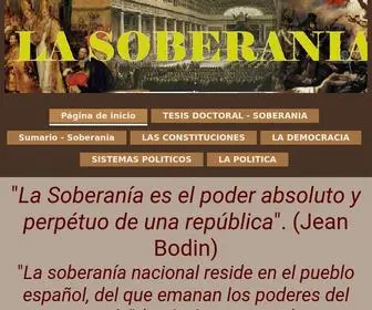 Soberania.es(La Soberania) Screenshot