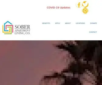 Soberapartmentliving.org(Scottsdale Sober Living Homes for Recovery) Screenshot