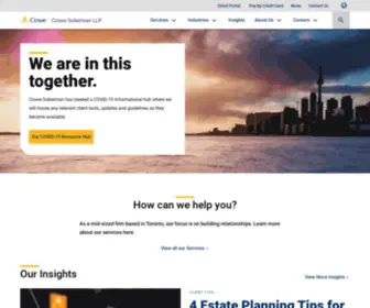 Soberman.com(Crowe Soberman) Screenshot