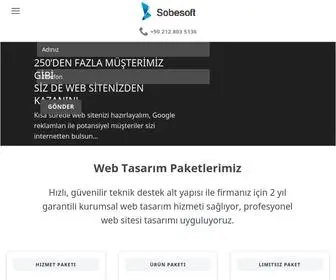 Sobesoft.com.tr(Web Tasarım) Screenshot