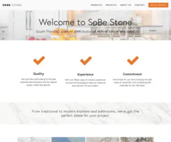 Sobestone.com(SoBe Stone) Screenshot