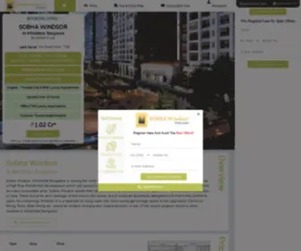 Sobha-Windsor-Whitefield.co.in(Sobha Windsor) Screenshot