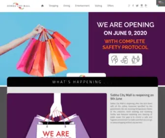 Sobhacitymall.com(Sobha City Mall) Screenshot