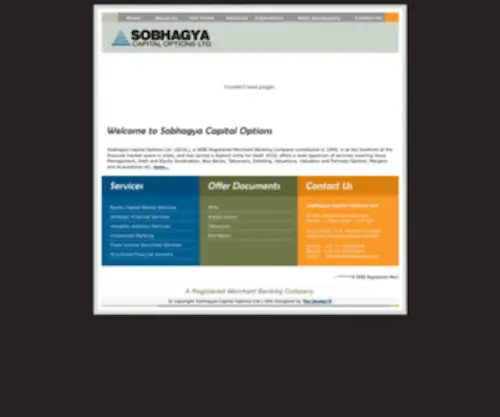 Sobhagyacapital.com(Sobhagya Capital Options) Screenshot