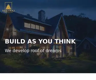 SobhrajConstruction.com(Sobhraj Construction) Screenshot