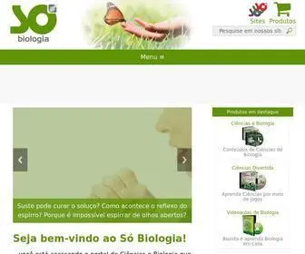 Sobiologia.com.br(Só Biologia) Screenshot
