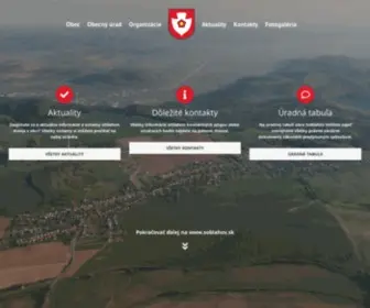 Soblahov.sk(Obec Soblahov) Screenshot