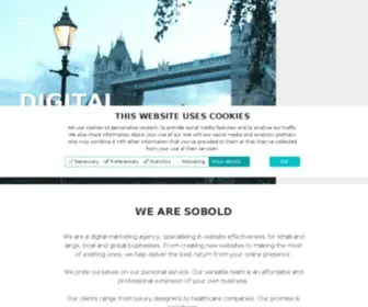 Sobold.co.uk(Home) Screenshot