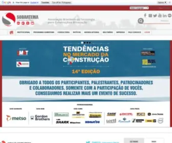 Sobratema.org.br(Sobratema) Screenshot