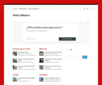 Sobre-Mexico.com(Sobre Mexico) Screenshot