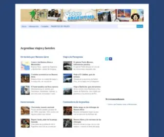 Sobreargentina.com(Sobre Argentina) Screenshot