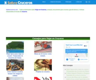 Sobrecruceros.com(Todo sobre Cruceros) Screenshot