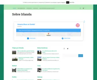 Sobreirlanda.com(Sobre Irlanda) Screenshot