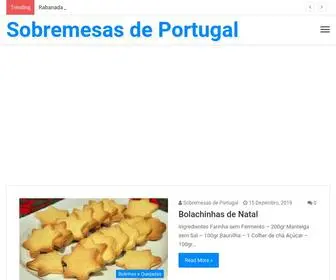 Sobremesasdeportugal.pt(Sobremesas de Portugal) Screenshot