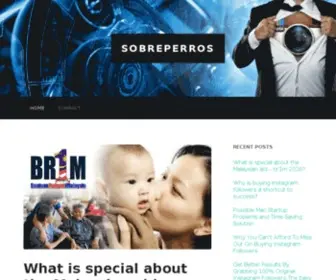 Sobreperros.com(Perros) Screenshot