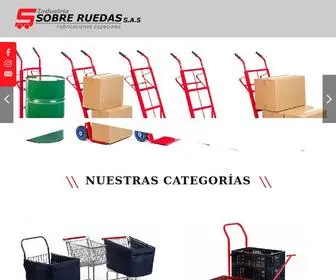 Sobreruedas.com.co(Industria SobreRuedas) Screenshot