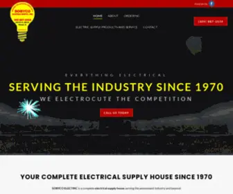 Sobyco.net(Electrical Supplies) Screenshot
