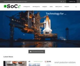 Soc-E.com(System on Chip & FPGA IP Core Development) Screenshot