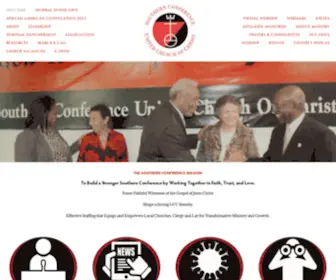 Soc-UCC.org(Southern Conference of United Church of Christ) Screenshot
