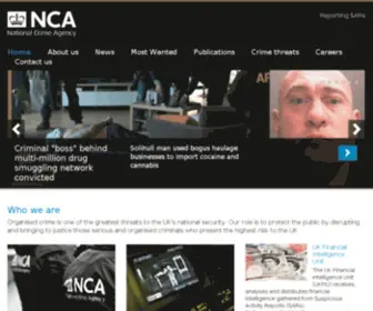 Soca.gov.uk(Serious Organised Crime Agency) Screenshot