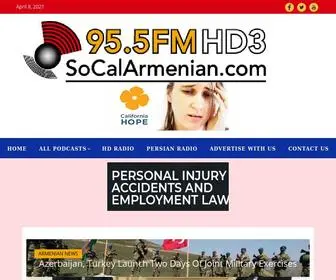 Socalarmenian.com(95.5 FM HD3) Screenshot