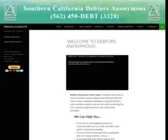 Socalda.org(Contact Us) Screenshot