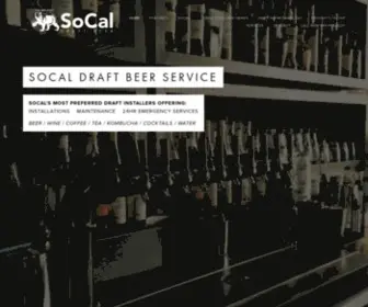 Socaldraftbeer.com(SoCal Draft Beer) Screenshot