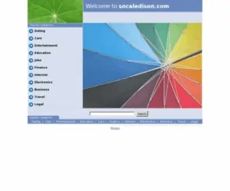 Socaledison.com(Socaledison) Screenshot