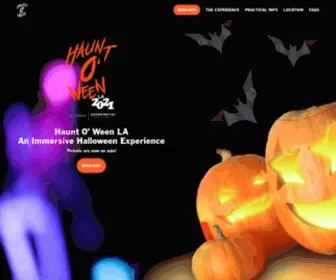 Socalhauntoween.com(Haunt O' Ween) Screenshot