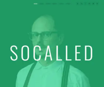 Socalledmusic.com(Socalled) Screenshot