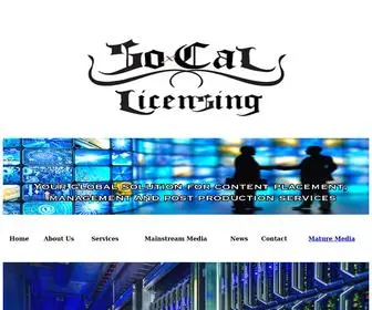 Socallicensing.com(SoCal Licensing) Screenshot